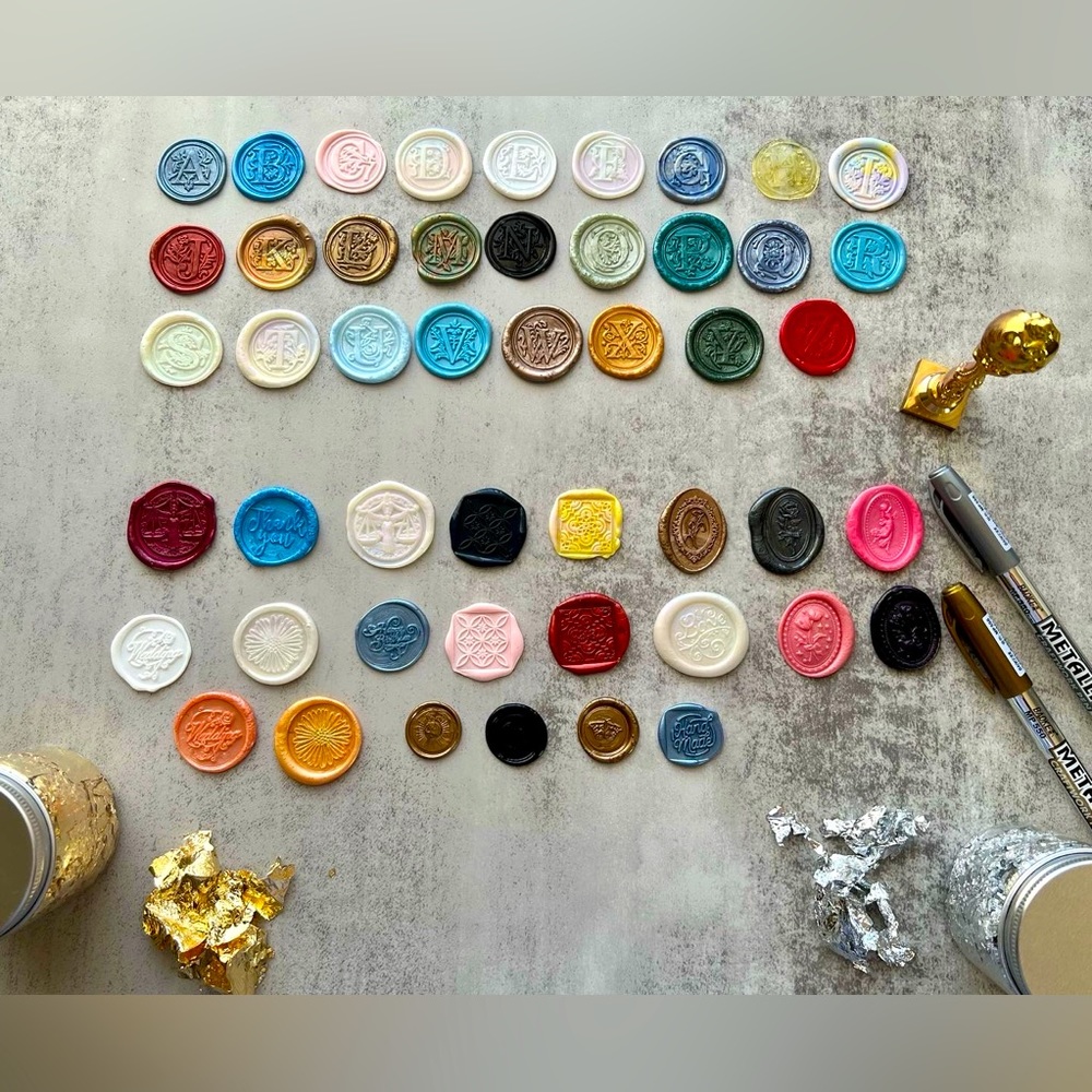 Custom, Handmade Wax Seals made to order- please read description